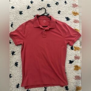 J. Crew Men's Polo in Rich Red